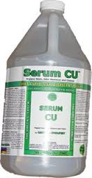 Serum CU (Gallon, Call for Shipping Cost) by Serum Systems - Organic Odor/Stain Remover for Carpet/Upholstery
