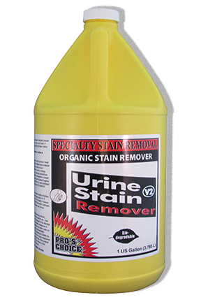Urine Stain Remover (Gallon) by CTI Pro's Choice | Organic Stain Remover