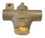 Valve, PMF P Brass 500 PSI
