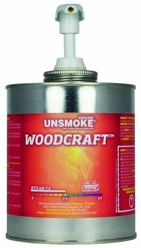 Woodcraft Restoration Cleaner (Quart Can w/Pump Nozzle)
