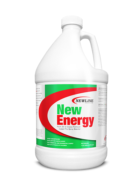 New Energy (Gallon) by Newline | Solvent Booster and Olefin Carpet Cleaner