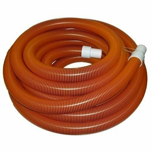 2" x  50' - Orange Vacuum Hose with Cuffs
