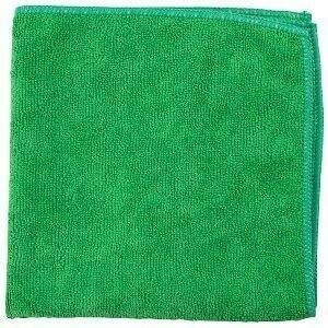 Green Microfiber Towel |  16x16