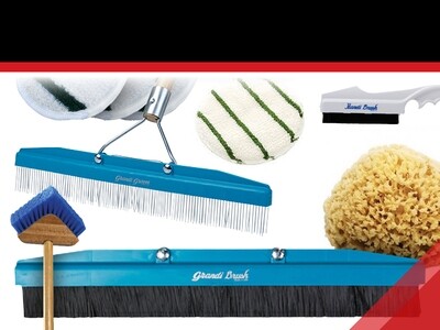 Brushes, Brooms, Bonnets and Encap Pads