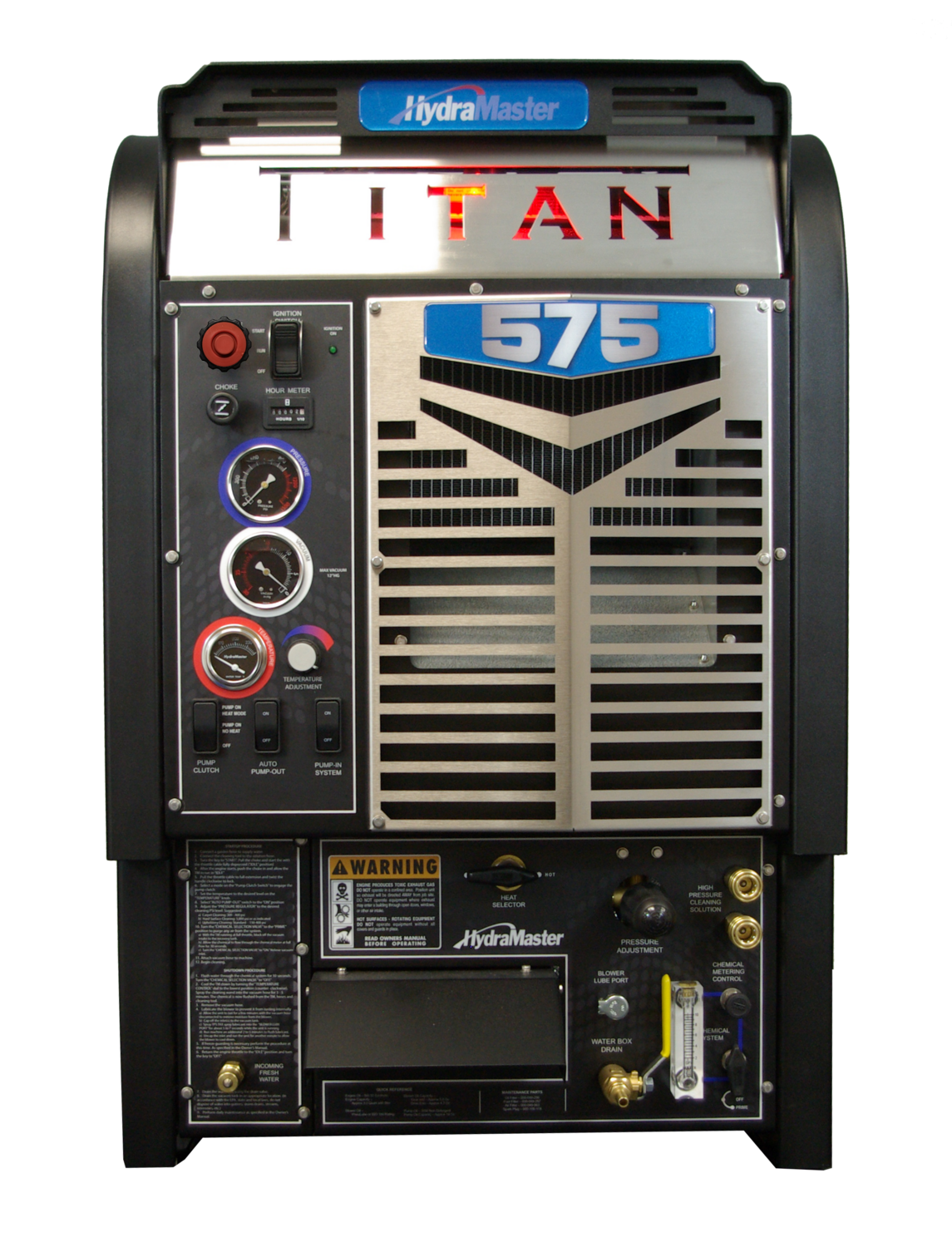 HydraMaster Titan 575 Truck Mount with 70gl Waste Tank