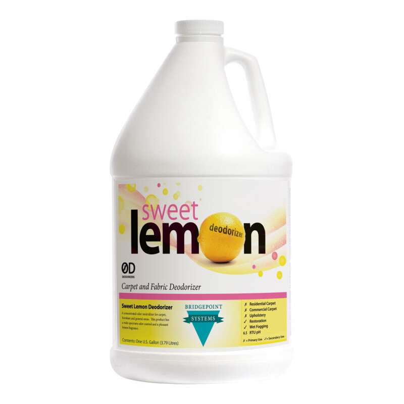 Bridgepoint Systems, Deodorizer, Sweet Lemon, 1 Gallon