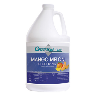Groom Solutions, Deodorizer, Mango Melon, 1 Gallon