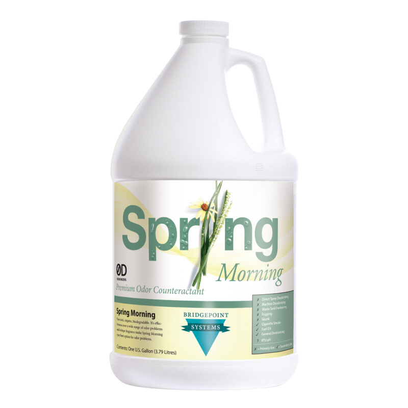 Bridgepoint Systems, Deodorizer, Spring Morning, 1 Gallon