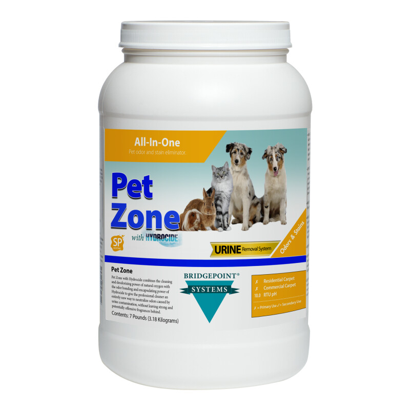 Bridgepoint Systems, Pet Stain/Odor Neutralizer, PetZone, 7 Lbs