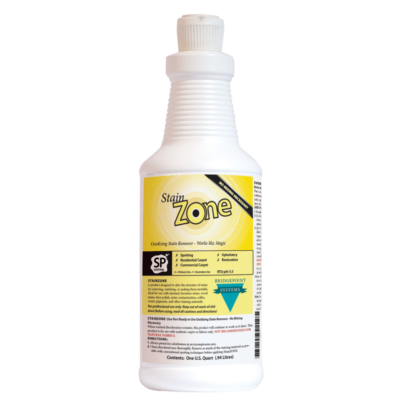 Bridgepoint Systems, Stain Remover, Stain Zone, Oxidizer, 1 Quart