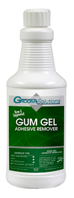 Groom Solutions, Stain Remover, Gum Gel Adhesive Remover, 1 QT