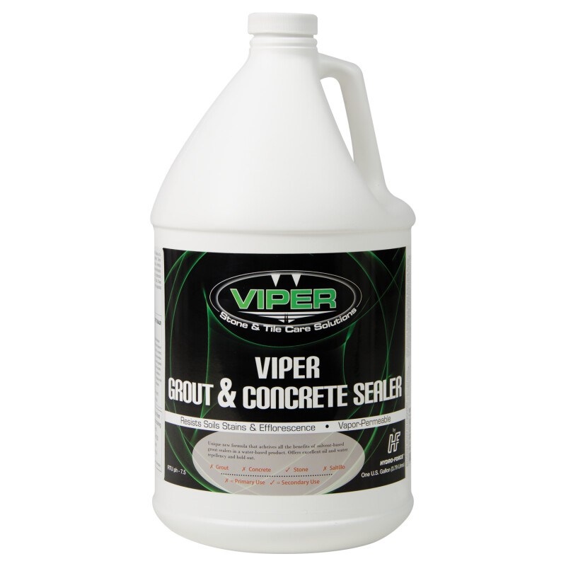 Hydro-Force, Viper Grout And Concrete Sealer, 1 Gallon