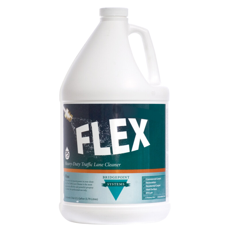 Bridgepoint Systems, Carpet Cleaning Prespray, Flex, 1 Gallon