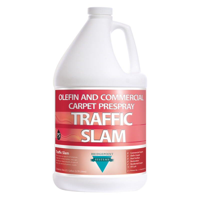 Bridgepoint Systems, Carpet Cleaning Prespray, Traffic Slam, 1 Gallon