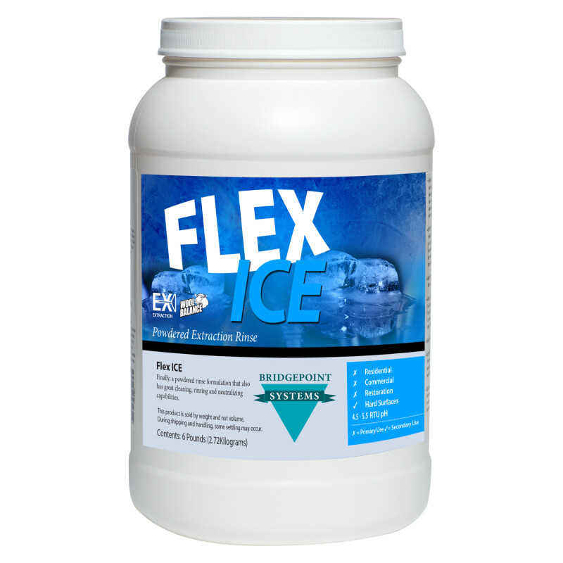 Bridgepoint Systems, Extraction Rinse, Flex Ice, 6 Lbs