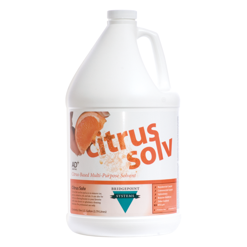 Bridgepoint Systems, Cleaning Booster, Citrus Solv I, 1 Gallon