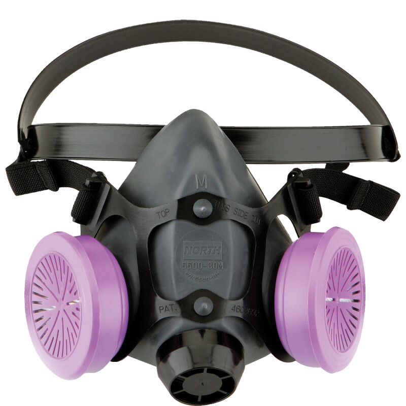 Honeywell Half-Face Respirator, North, 5500 Series