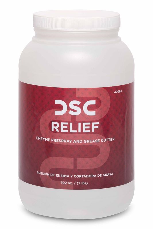 Relief: Enzyme Prespray & Grease Cutter
