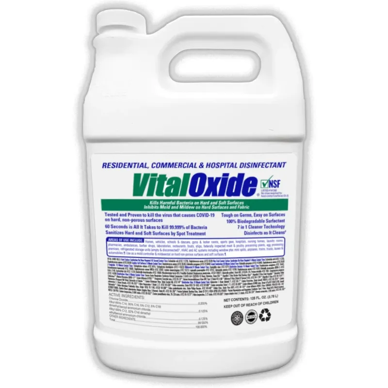 VITAL OXIDE GALLON MOLD REMOVER & DISINFECTANT CLEANER 1 GALLON