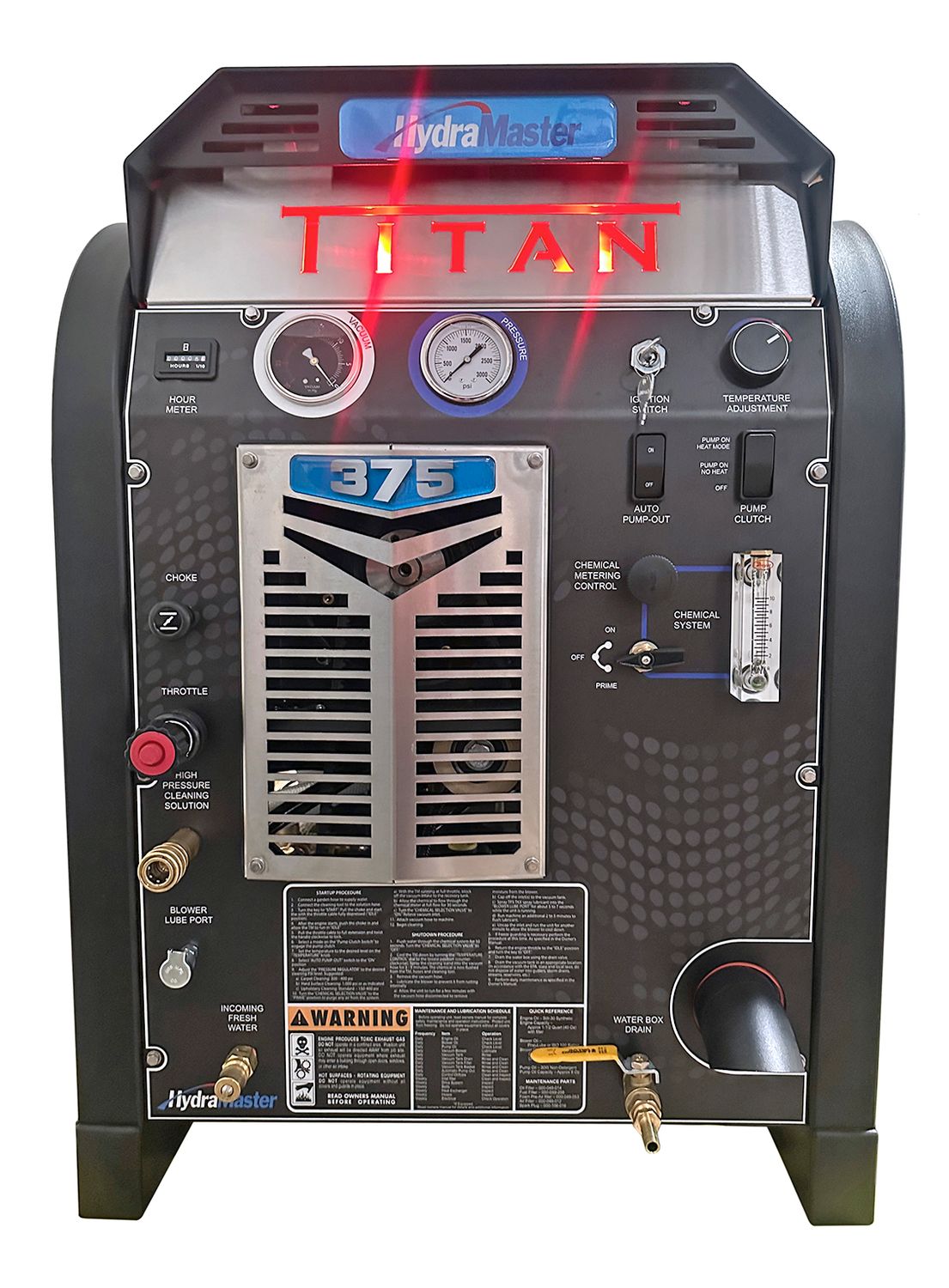 TITAN 375™ w/100G Maxx-Air™ Recovery Tank