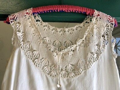 Vintage Cotton Victorian Dress