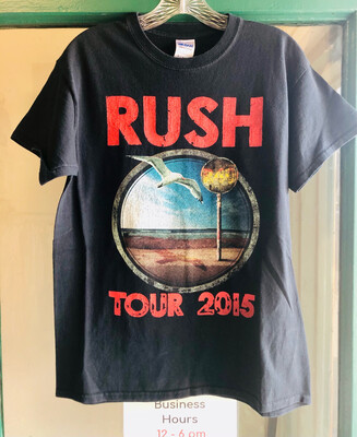 Rush Concert T Shirt / 2015 The Last Tour