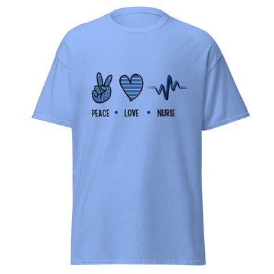 Peace &amp; Love Nurse Classic Tee