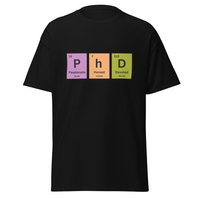 PhD Periodic Table Classic Tee