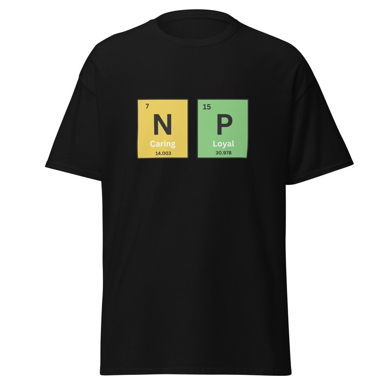 NP Periodic Table Classic Tee