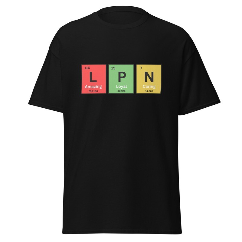LPN Periodic Table Classic Tee