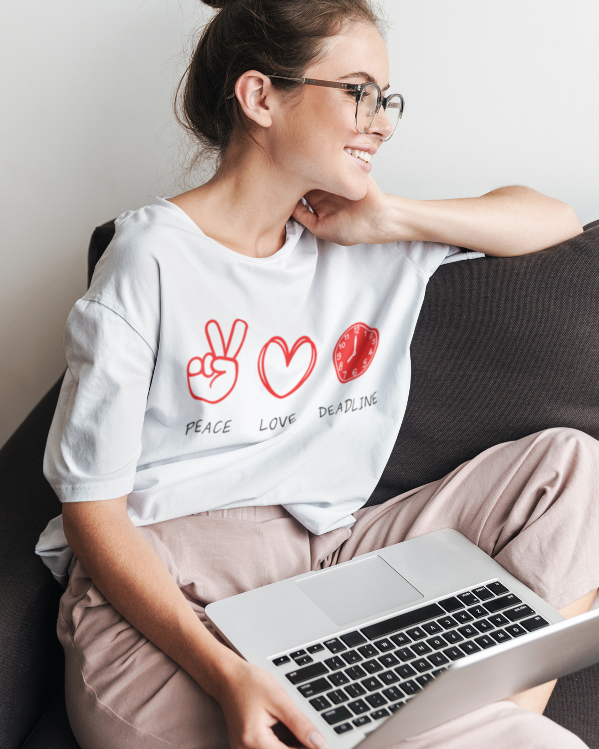 Peace &amp; Love Deadline Classic Tee