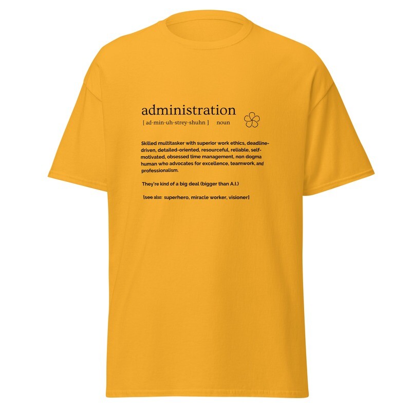 Administration Definition Classic Tee