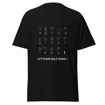 Authorizations (ASL) Classic Tee