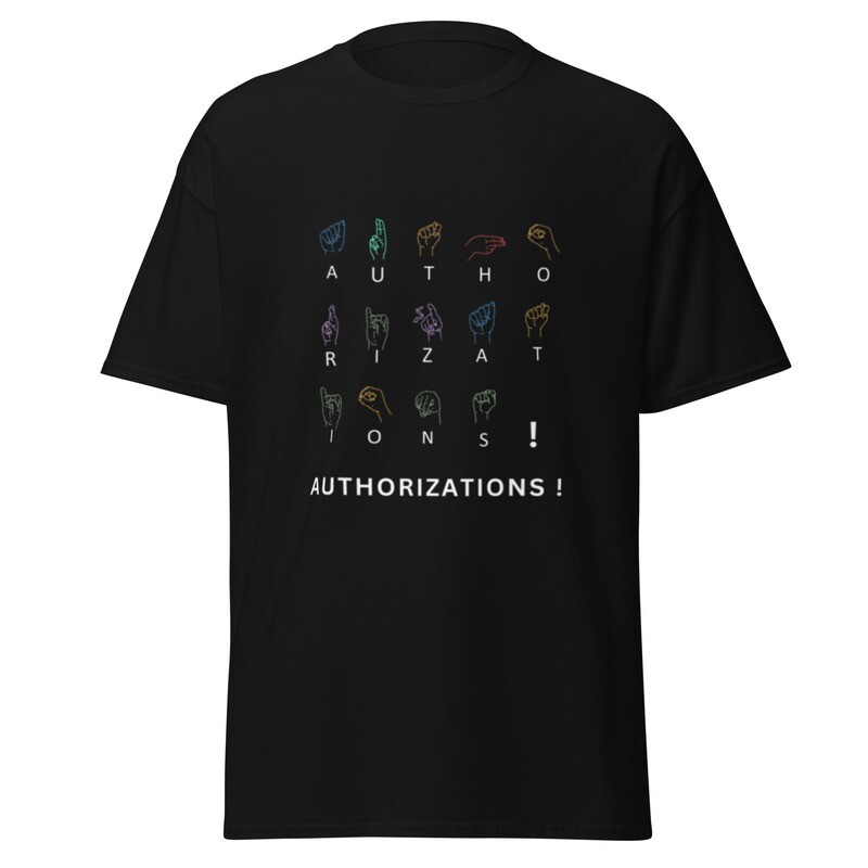 Authorizations (ASL) Classic Tee