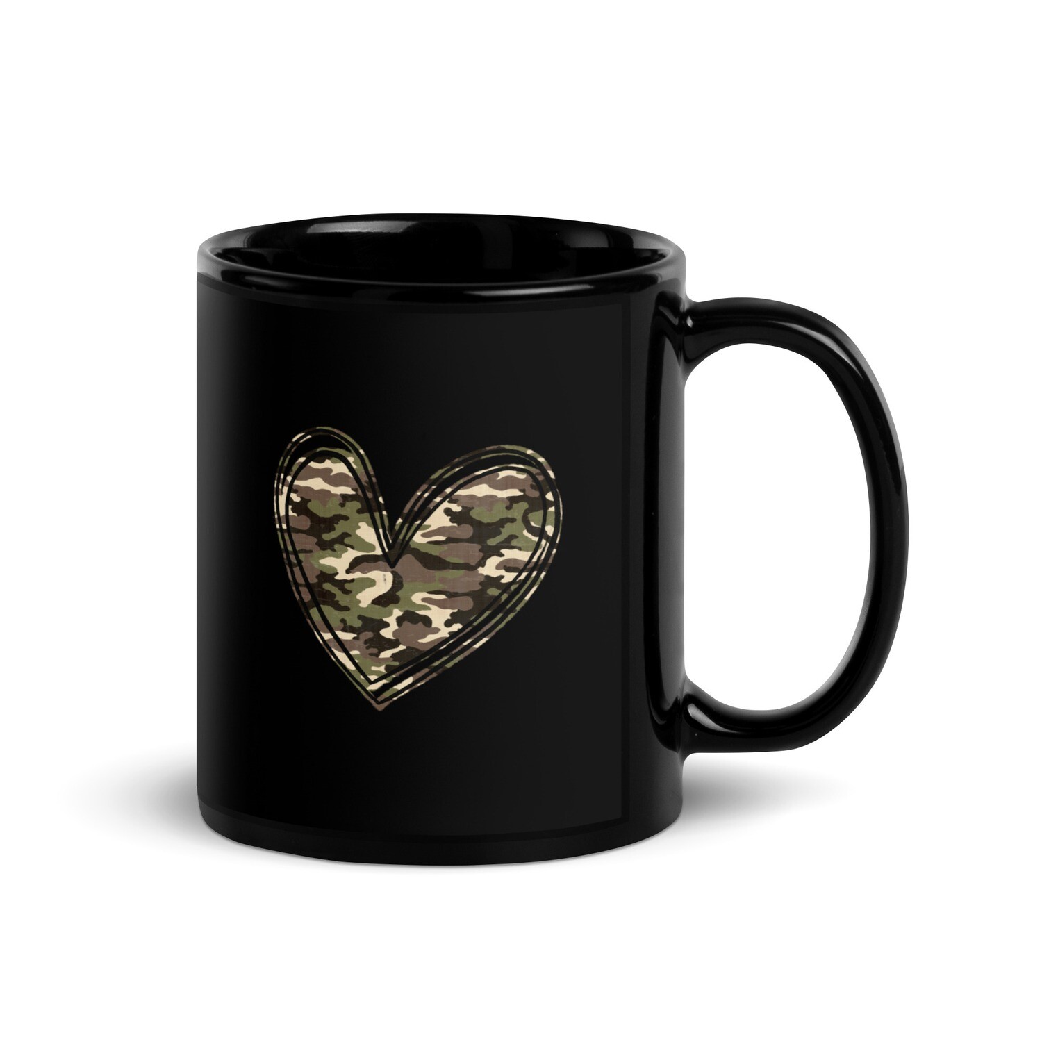 Heart of a Soldier Glossy Mug