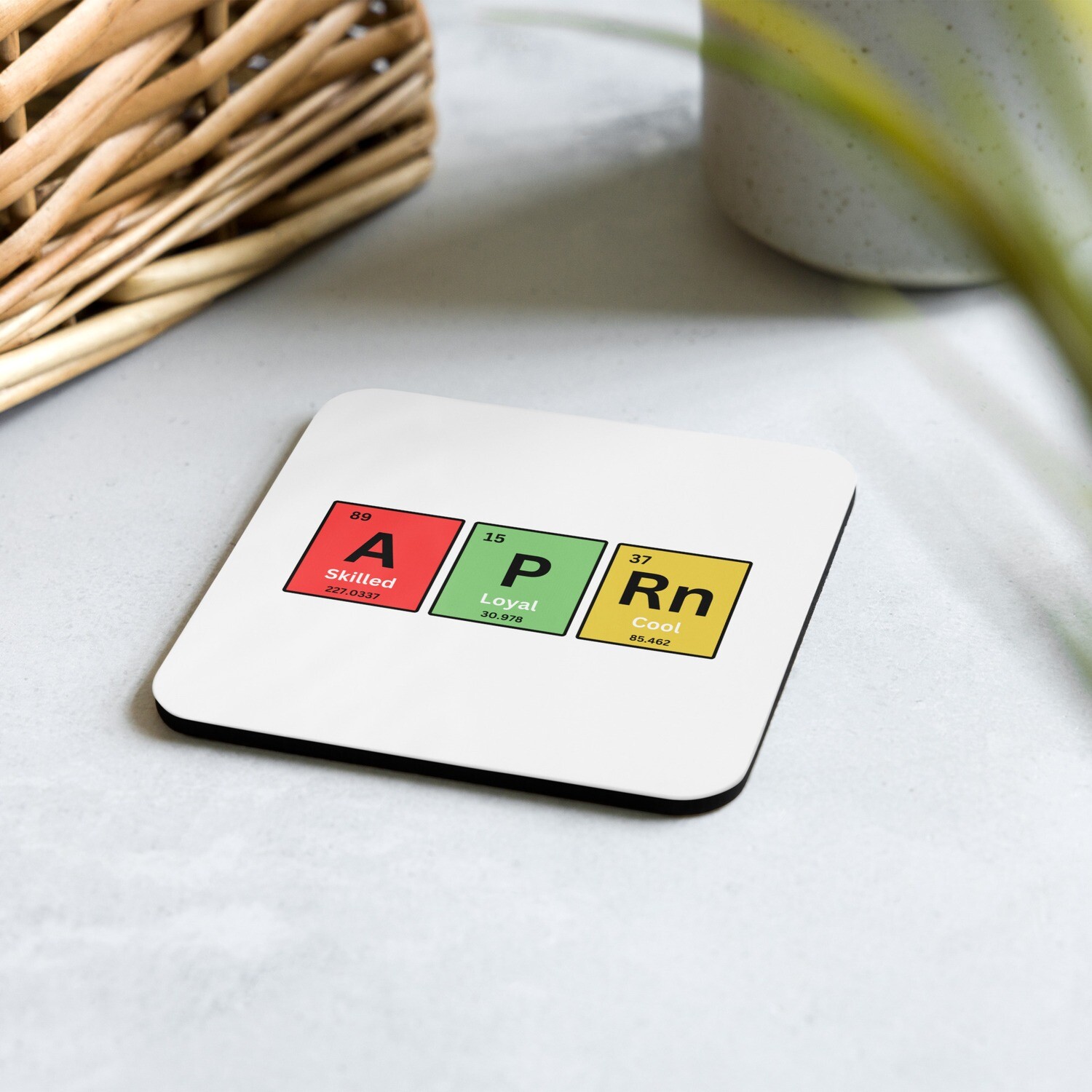 APRN PT Cork-Back Coaster (Single) APRN PT Cork-Back Coaster (Single)
