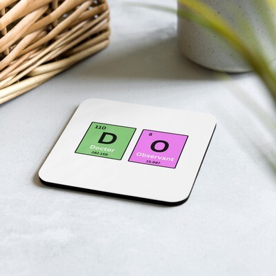 DO PT Cork-Back Coaster (Single)