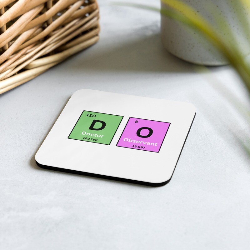DO PT Cork-Back Coaster (Single)
