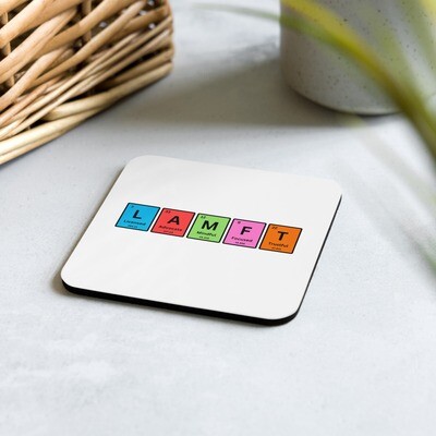 LAMFT PT Cork-Back Coaster (Single)