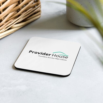 Provider House Cork-Back Coaster (Single)