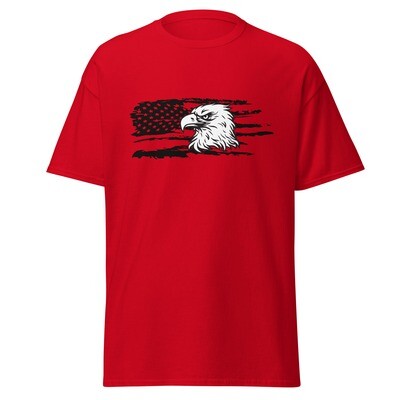 Eagle &amp; American Flag Classic Tee