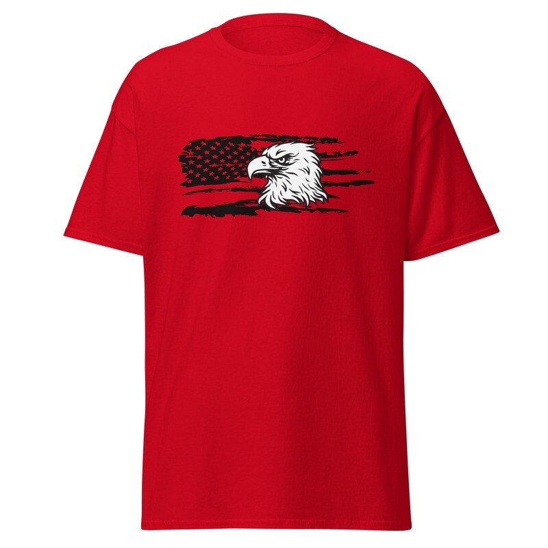 Eagle &amp; American Flag Classic Tee