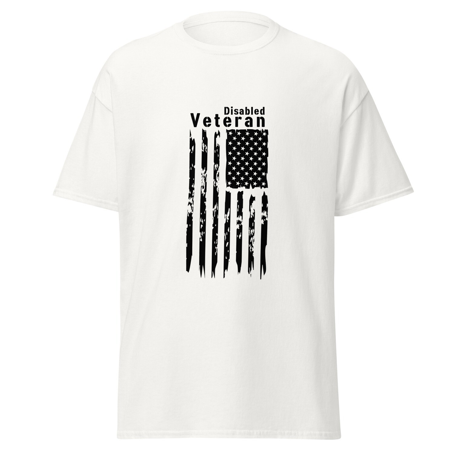 Disabled Veteran &amp; Flag Classic Tee