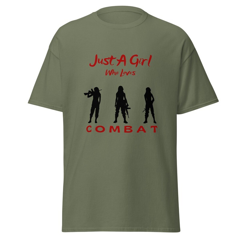 Just A Girl. . . Combat Classic Tee