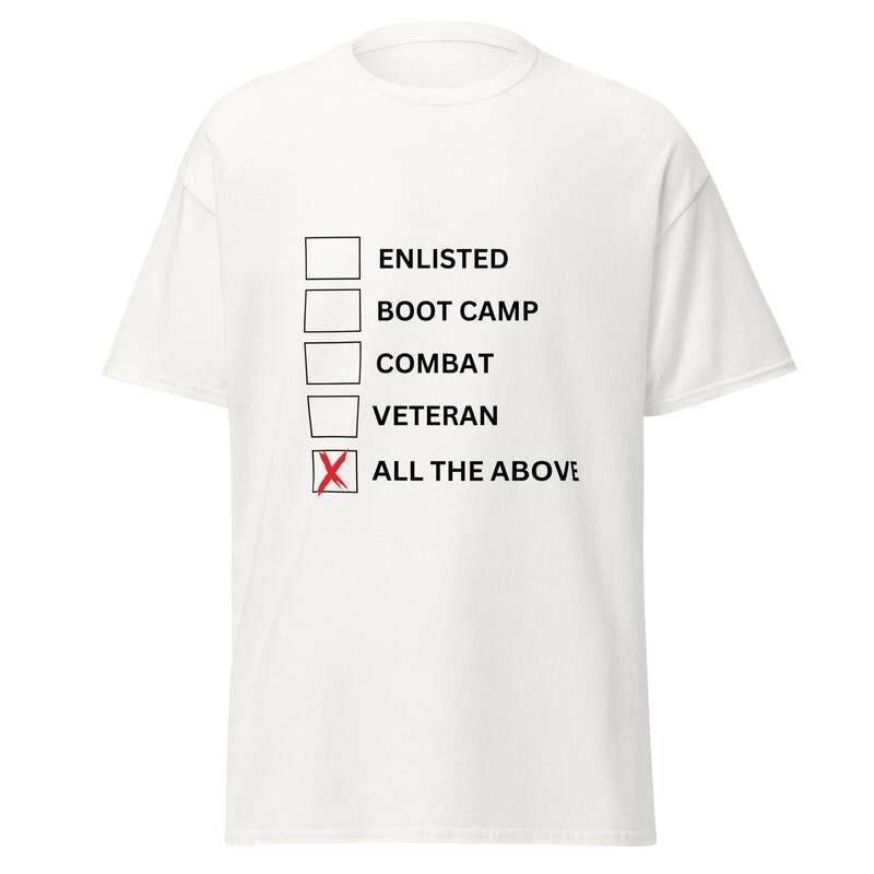Checklist - All The Above Classic Tee
