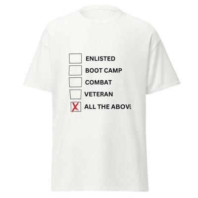 Checklist - All The Above Classic Tee