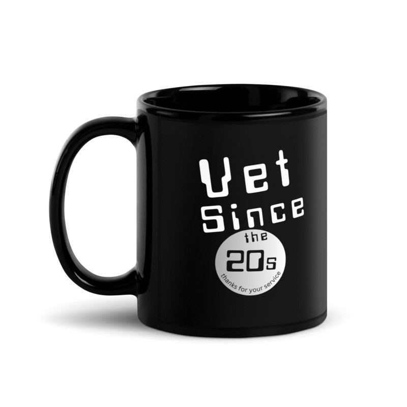 Vet Since 20s Glossy Mug