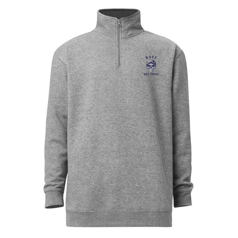NOPE Not Today Unisex Fleece Pullover