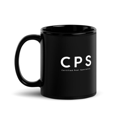 CPS Black Glossy Mug