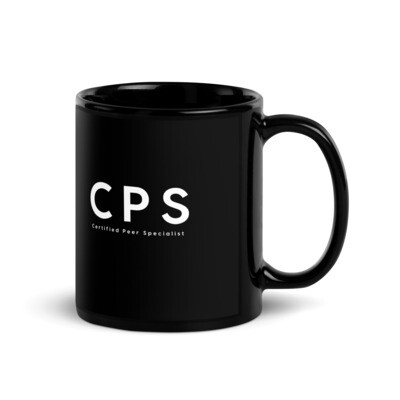 CPS Black Glossy Mug
